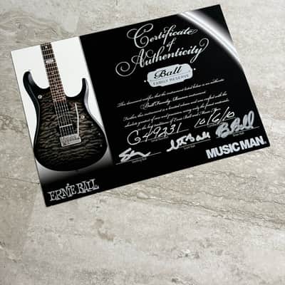 Ernie Ball Music Man Axis Super Sport BFR (Ball Family Reserve) - Translucent Blue Burst image 13