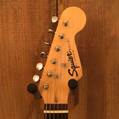 Squier Bullet Stratocaster Single Humbucker Electric Guitar Ice Blue Metallic image 4
