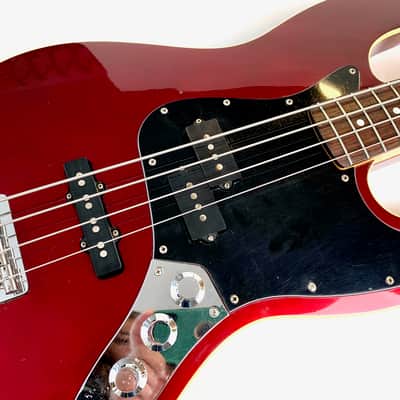 Fender Jazz Bass Aerodyne 2002-2004 Candy Apple Red image 7
