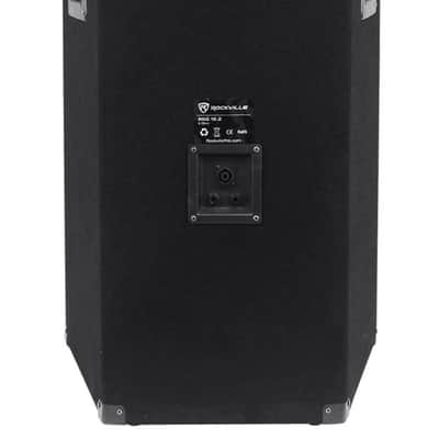 (2) Rockville RSG15.24 Dual 15” PA Speakers + Rockville RPA9 Power Amplifier Amp image 3