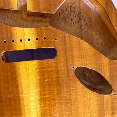 Fender Stratocaster body 1956 - Koa image 3