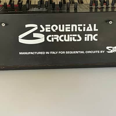 Sequential Prelude 49-Key 49-Voice Polyphonic Synthesizer 1982 - Black image 2