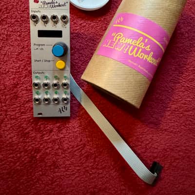 ALM/Busy Circuits ALM017 Pamela's NEW Workout Master Clock & Modulator Eurorack Synth Module 2017 - Present - Silver image 1