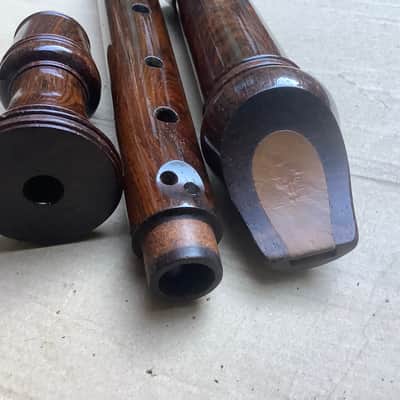 Kung Kueng meisterstuck alto recorder rosewood 47 cm vintage flute image 17