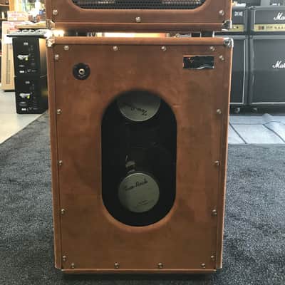 Two Rock Bloomfield Drive in Brown Suede w/ Matching 2x12 Cabinet RARE! image 4