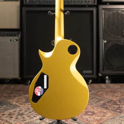 ESP LTD EC-2025 50th Anniversary Electric Guitar - Metallic Gold with Hardshell Case - Demo image 8
