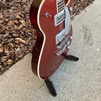 Gretsch G5220 Electromatic Jet BT Single-Cut with V-Stoptail, Laurel Fingerboard, Firestick Red image 2
