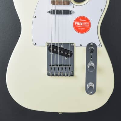 Squier Affinity Series Telecaster - Olympic White w/Indian Laurel image 2