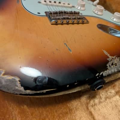 Fender Stratocaster 1960 masterbuilt Dennis Galuszka 2010 - Sunburst image 6