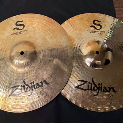 Zildjian 14" S Series Mastersound Hi-Hat Cymbals (Pair) 2016 - Present - Brilliant image 1