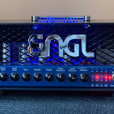 Engl E658 Steve Morse Signature 20 2-Channel 20-Watt Guitar Amp Head 2024 - Present - Blue / Black image 6