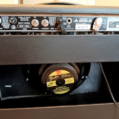 Fender '65 Deluxe Reverb Reissue 1999 - Black image 7