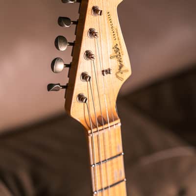 Fender Custom Shop LTD '57 Stratocaster Journeyman Relic in Super Faded Aged Shell Pink image 6