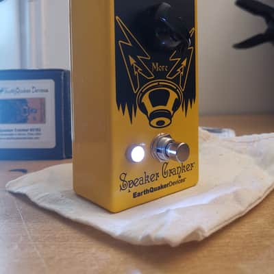 EarthQuaker Devices Speaker Cranker Overdrive V2 2017 - 2021 - Yellow / Black Print image 14