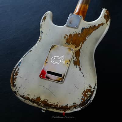 Fender Stratocaster Olympic White Heavy Aged Relic image 2