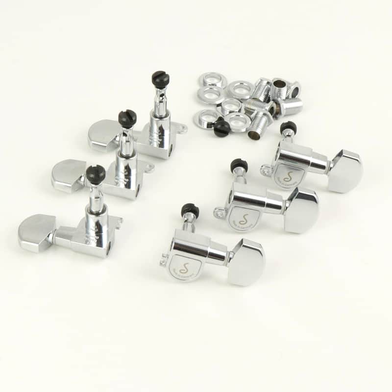 Schaller M6 Locking Tuner Set - Chrome image 1