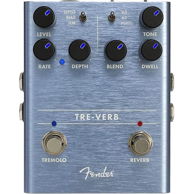 Fender Tre-Verb Digital Tremolo/Reverb Pedal image 1