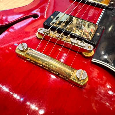 Gibson ES-345TD Thinline Semi-Hollow Electric Archtop Guitar - Vintage 1960 image 11