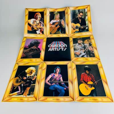 Ovation “Highlights” Foldout Catalog Poster 1984 image 3
