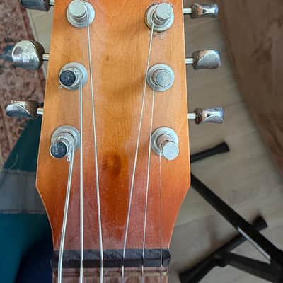 Rare German Brüko 6-String Guitalele / Guitar Ukulele – Handmade – Includes Original Green Canvas Bag image 4