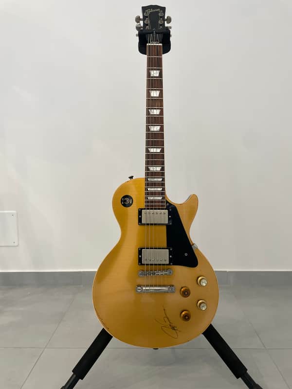 Gibson Custom Shop Joe Bonamassa Aged & Signed Les Paul Goldtop image 1