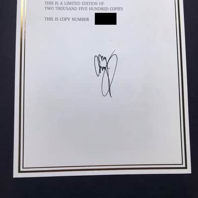 Genesis Publications Jimmy Page: The Anthology Limited Edition Autograph Signature image 6