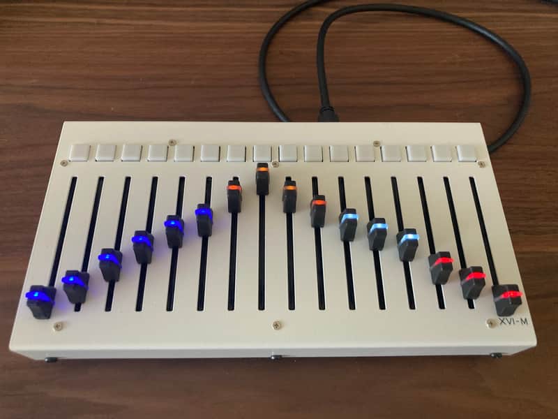 Michigan Synth Works XVI-M Desktop MIDI Fader Controller image 1
