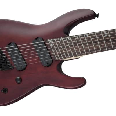 JACKSON - Dinky Arch Top DKAF8 MS LF Multi-Scale X Series Stained Mahogany 2911638557 image 2