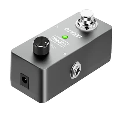 LEKATO Guitar Looper Effect Pedal Loop Pedal 5 Minutes Looping Time Looper Pedal ONE Looper Unlimited Overdubs image 9