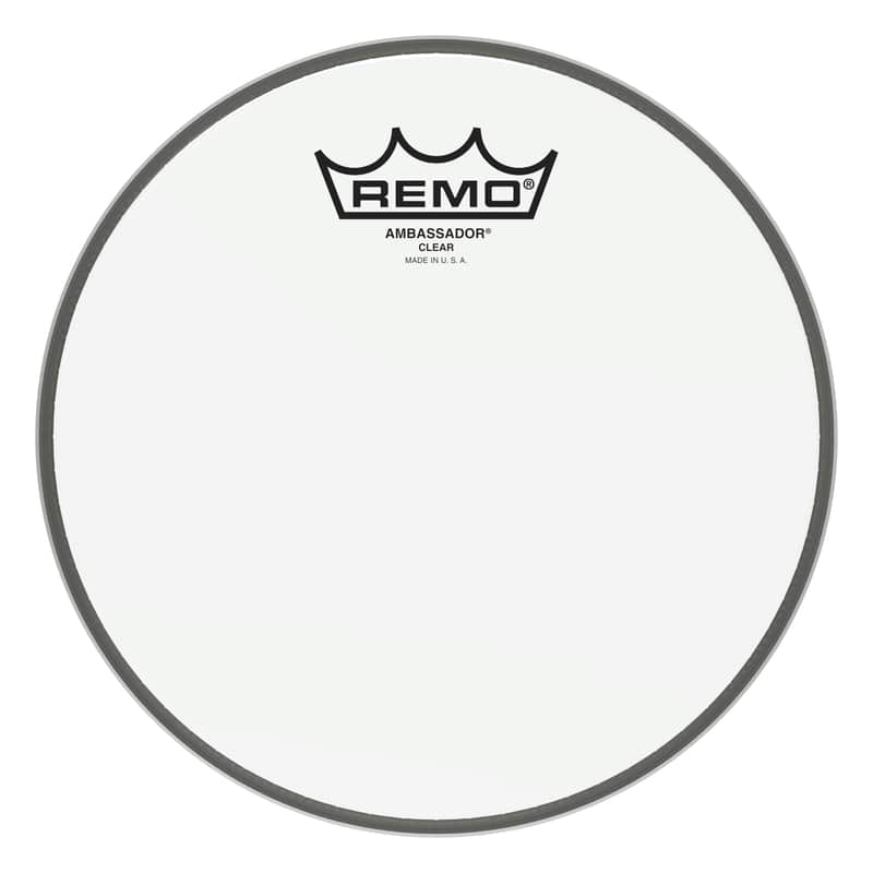 Remo - BA-0308-00- - Batter, Ambassador, Clear, 8" Diameter image 1