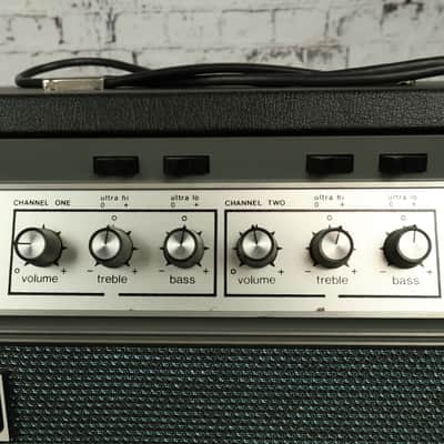 1973 Ampeg B25B Electric Bass Guitar Tube Amplifier Stack 2x15" Speaker Cab image 6