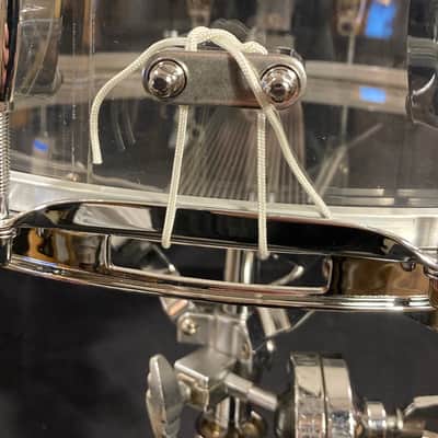 David Frangioni Collection, Trick Drums USA -Clear Acrylic 5.5x14" Buddy Rich Prototype 100th Anniversary Snare Drum image 12