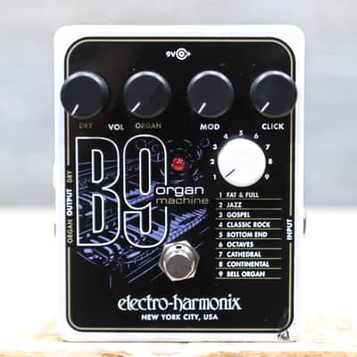 Electro-Harmonix B9 Organ Machine 9-Preset Organ Emulator Effect Pedal w/Box image 1