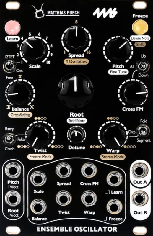 4MS Ensemble Oscillator | Reverb
