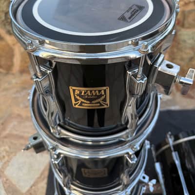 Tama Artstar Cordia Black 6pc Drum Set kit 10,12,13,16,24 Birch + Cordia!! image 19