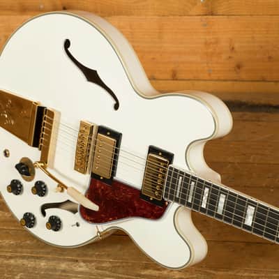 Epiphone Inspired by Gibson Custom Alex Lifeson 1976 ES-355 | Alpine White image 5