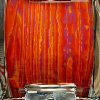 Ludwig USA Legacy Mahogany Jazz Fest 5X14 - Mod Orange image 6