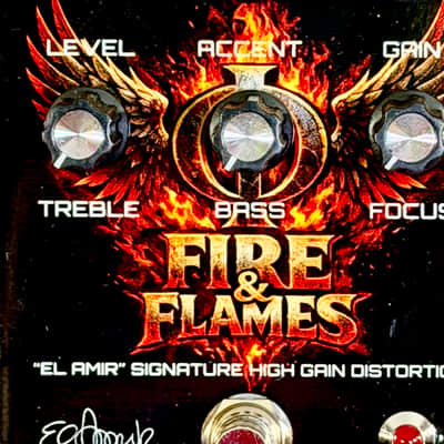LUXURY TONE FX FIRE & FLAMES Amir Signature (25 Units Worldwide Signed by Amir) BLACK image 12