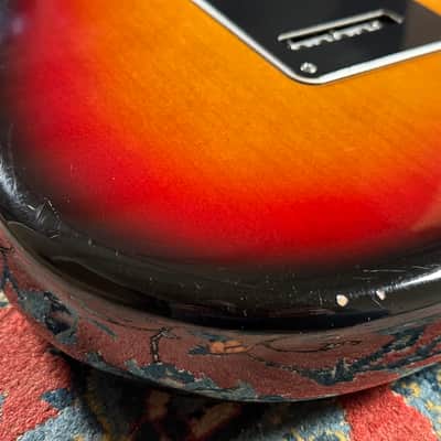 Fender Stevie Ray Vaughan Signature Stratocaster 2003 Sunburst image 14