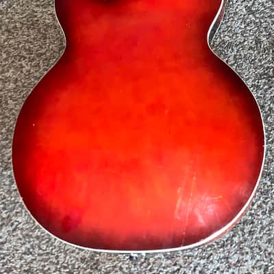 Vintage Harmony Rocket hollow body electric guitar made in usa image 9