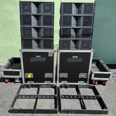 JBL Vertec VT4886 3-Way Line Array Speaker W/ Case/frames (lot of 8)THS image 8