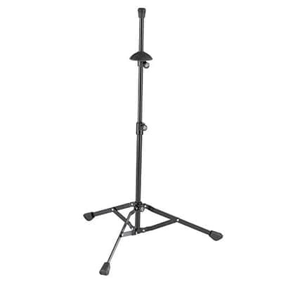 K&M 14990 Portable, Adjustable-Black Finish Trombone Stand (14990.000.55) image 1