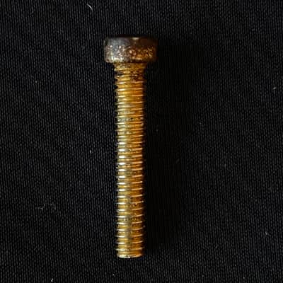 12 Gold Phillister heads Polepieces screws 1959 Gibson Humbucking PAF image 6
