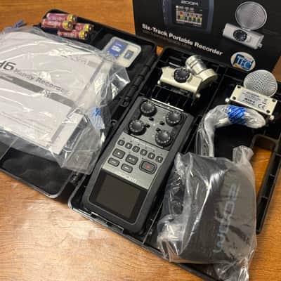 Zoom H6 Handy Audio Recorder 2013 - 2019 - Black / Silver image 2