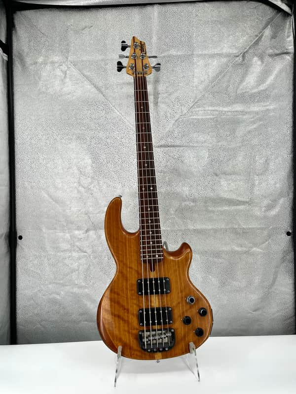 Wal Mk2 Mark 2 5-String Bass Guitar 1988 - Natural image 1