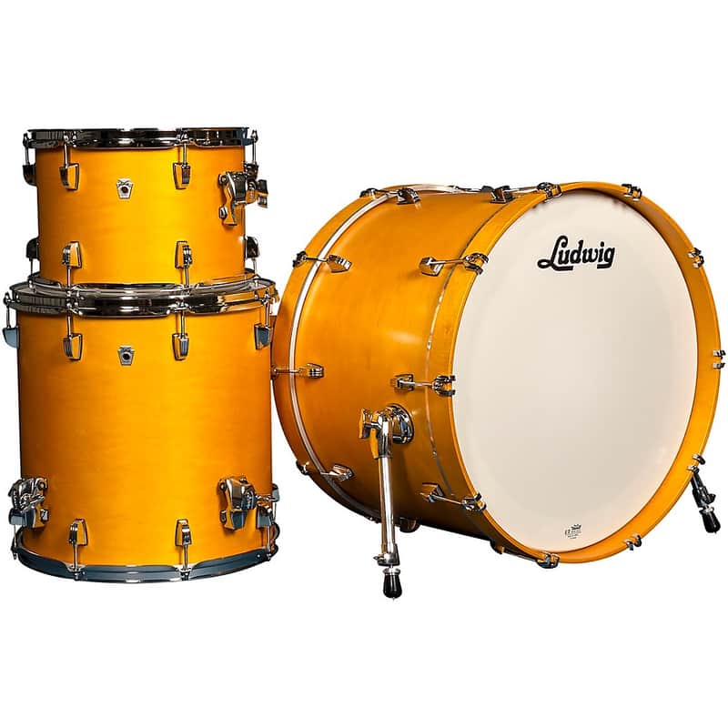 Ludwig LN34233TX NeuSonic Fab Outfit 9x13/16x16/14x22" Drum Set image 2