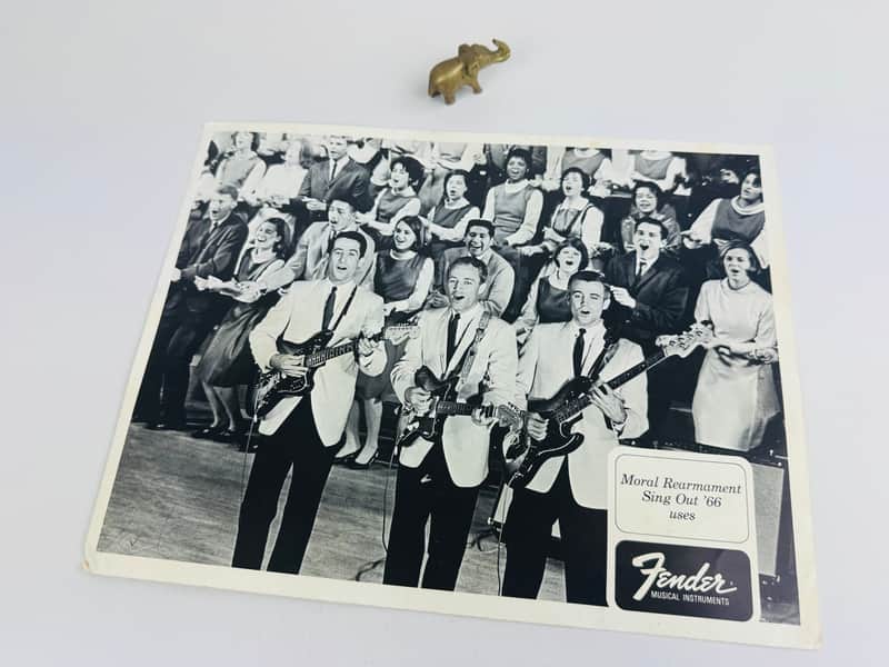 Fender “Moral Rearmament Sing Out ’66” Promotional Photo 1966 image 1