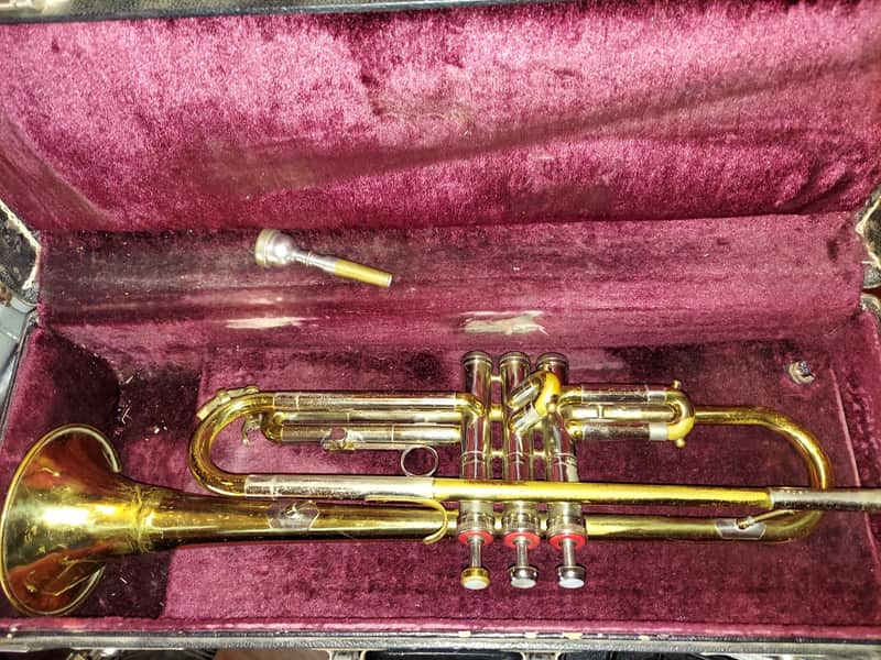 LaMonte Superior Trumpet with case & mouthpiece, good playing condition image 1