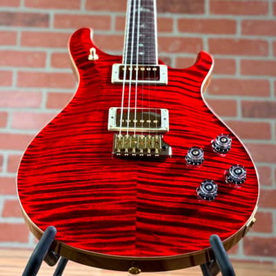 PRS Wood Library McCarty 594 Tremolo 10-Top Electric Guitar - Red Tiger image 7