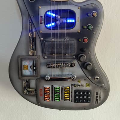 Fender Jaguar Custom Shop – Back To The Future Guitar – Delorean image 11